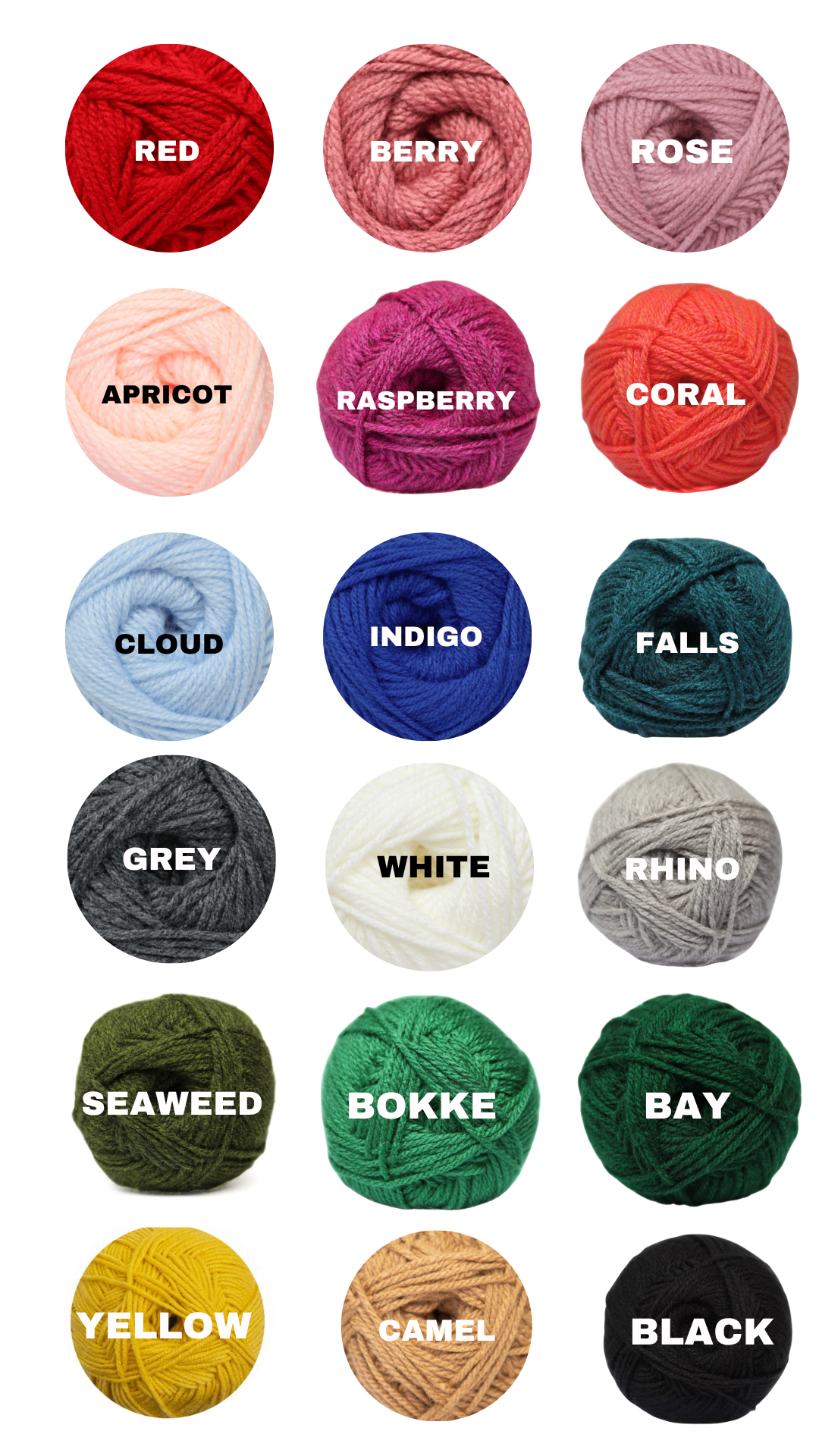 Knitted name wall hanging