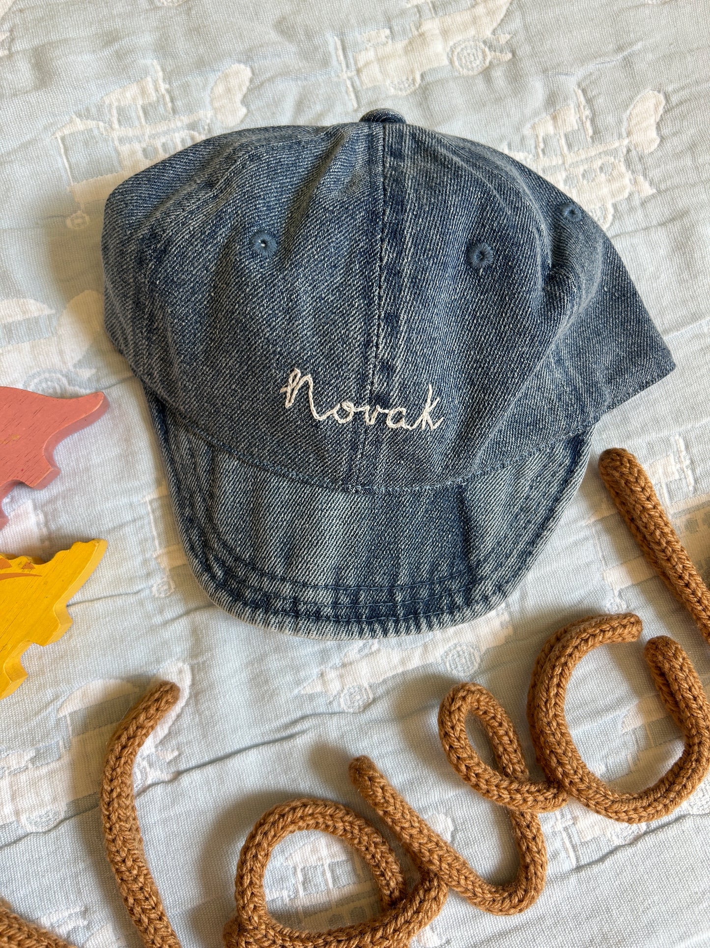 Babies' Custom Hand Embroidered Cap