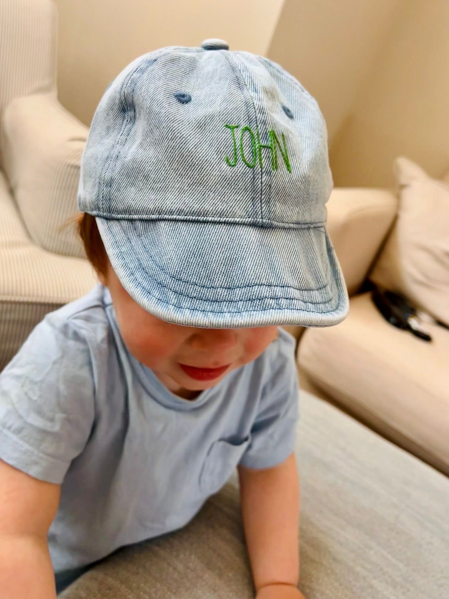Babies' Custom Hand Embroidered Cap